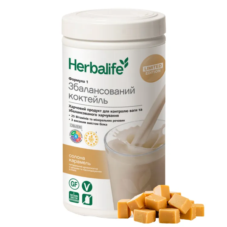 Збалансований коктейль Солона карамель